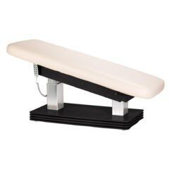 SPA-hoitopöytä Sillon Comfort, kermanvaalea, musta jalusta