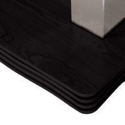 SPA-hoitopöytä Sillon Comfort, kermanvaalea, musta jalusta