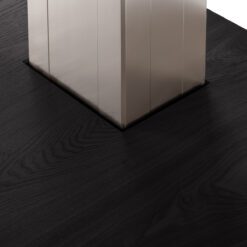 SPA-hoitopöytä Sillon Comfort, kermanvaalea, musta jalusta