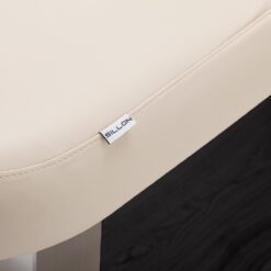 SPA-hoitopöytä Sillon Comfort, kermanvaalea, musta jalusta