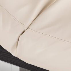 SPA-hoitopöytä Sillon Comfort, kermanvaalea, musta jalusta