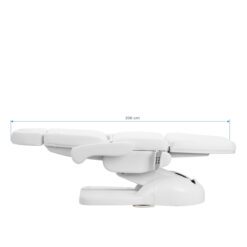 Hoitotuoli Azzurro Lux sähköinen, 3 sähkömoottoria, valkoinen