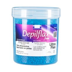 Joustava matalalämpöinen Ultraflex Blue Depilflax 100 vaha, 600 g