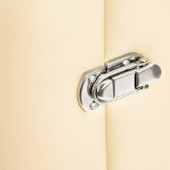 BALANCE alumiininen hierontapöytä – 2-osainen, kermanvalkoinen