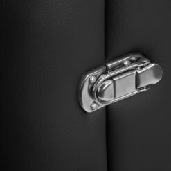 Alumiininen kokoontaitettava hierontapöytä BALANCE, 2-osainen – Musta