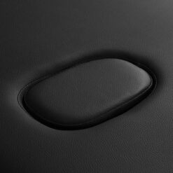 Puinen kokoontaitettava hierontapöytä BALANCE Lux, 3-osainen, 190x70 cm – Musta