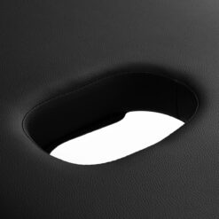 Puinen kokoontaitettava hierontapöytä BALANCE Lux, 3-osainen, 190x70 cm – Musta