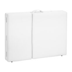 Puinen kokoontaitettava hierontapöytä BALANCE Lux, 3-osainen, 190x70 cm – Valkoinen