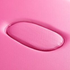 Alumiininen kokoontaitettava hierontapöytä BALANCE, 2-osainen – Pinkki