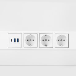 Jalkahoitajan apupöytä 984, valkoinen