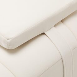 Ripsienhoitotuoli Sillon Umbra, valkoinen, kultainen jalusta