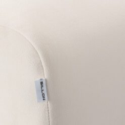 Ripsienhoitotuoli Sillon Umbra, valkoinen, kultainen jalusta