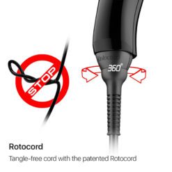 Hiustenkuivain Valera 8500 Ionic Rotocord, 2000 W, musta