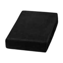 Hoitotuolin veluuripäällinen, musta