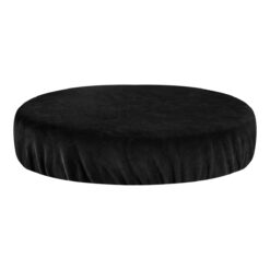 Jakkaran veluuripäällinen, musta