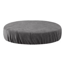 Jakkaran veluuripäällinen, harmaa