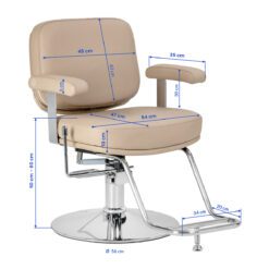 Omega Astra Plus kampaamotuoli, beige