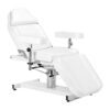 Hydraulinen hoitotuoli Sillon A 210DH kehto-ominaisuudella, valkoinen