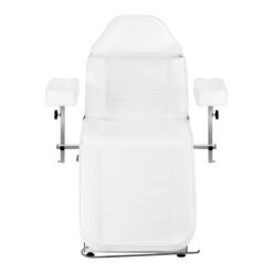 Hydraulinen hoitotuoli Sillon A 210DH kehto-ominaisuudella, valkoinen