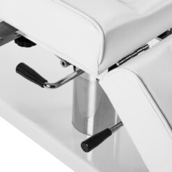 Hydraulinen hoitotuoli Sillon A 210DH kehto-ominaisuudella, valkoinen