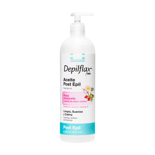 DEPILFLAX Hoitoöljy karvanpoiston jälkeen 500 ml