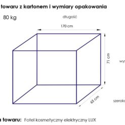 Hoitotuoli LUX, 3 moottoria, musta