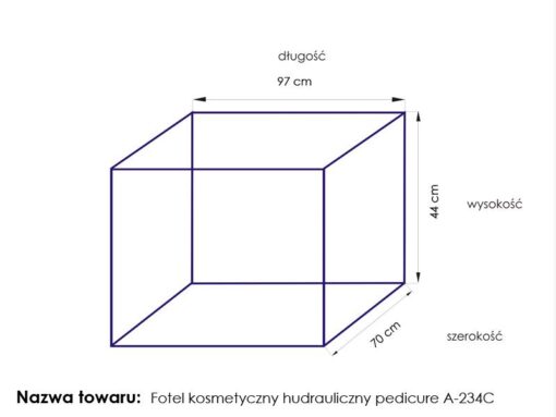 Hoitotuoli hydraulinen A 234C PEDI, valkoinen