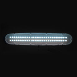 Työpöytävalaisin LED ELEGANTE 801-L, ruuvipuristin kiinnike ja valon voimakkuuden säätö