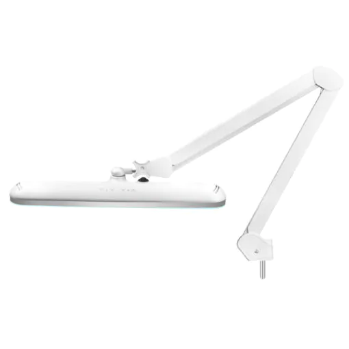 LED ELEGANTE 801-TL, työvalaisin lattiajalustalla, valon voimakkuuden ja värin säädöllä