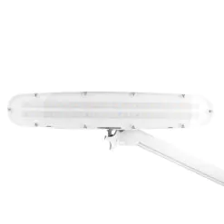 LED ELEGANTE 801-TL, työvalaisin lattiajalustalla, valon voimakkuuden ja värin säädöllä