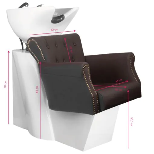 HAIR SYSTEM BER 8183 pesupaikka, ruskea