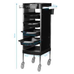 GABBIANO FX11F BLACK työtarvikevaunu