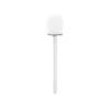 EXO 10 mm/80 hiontapaperi kumisylinteriin, 10 kpl HARD CAP WHITE