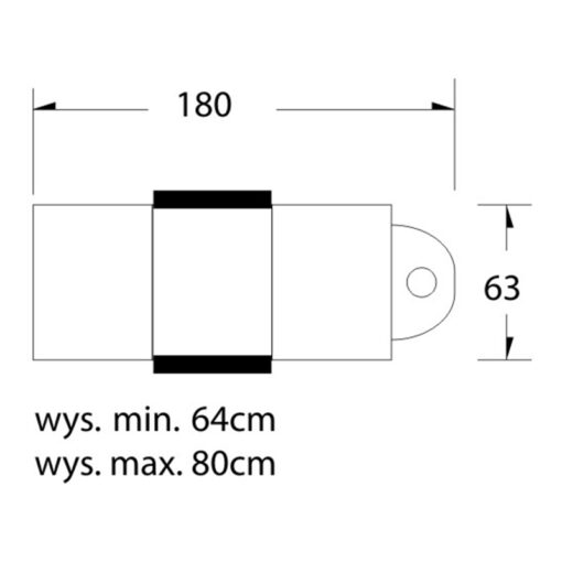 Hoitotuoli BASIC 210 hydraulinen, valkoinen