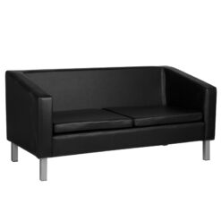 GABBIANO BM18003 sohva odotustilaan, musta