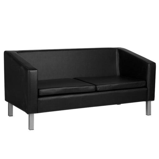 GABBIANO BM18003 sohva odotustilaan, musta