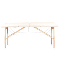 WOOD COMFORT 2-osainen taitettava hierontapöytä, CREAM