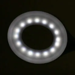 Työpöytävalaisin RING LED SNAKE valkoinen