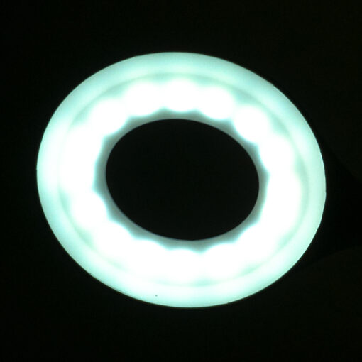 Työpöytävalaisin RING LED SNAKE valkoinen