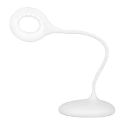Työpöytävalaisin RING LED SNAKE valkoinen