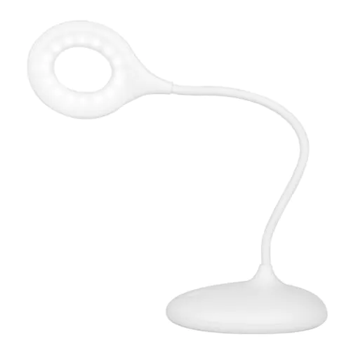 Työpöytävalaisin RING LED SNAKE valkoinen