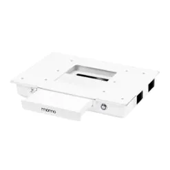 Sisäänrakennettava kasettipölynkerääjä Momo professional J-02, valkoinen.