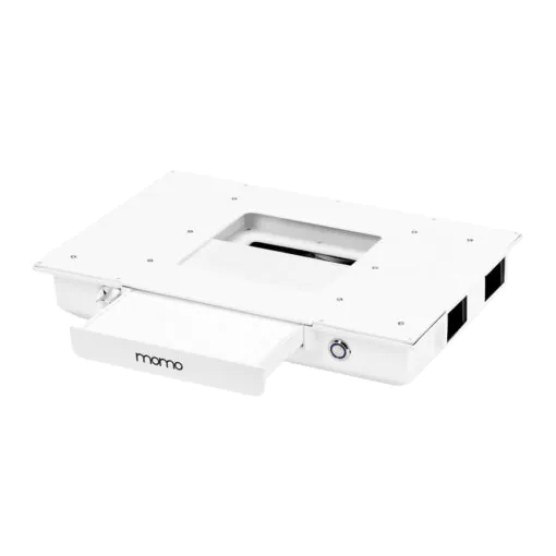 Sisäänrakennettava kasettipölynkerääjä Momo professional J-02, valkoinen.