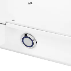 Sisäänrakennettava kasettipölynkerääjä Momo professional J-02, valkoinen.