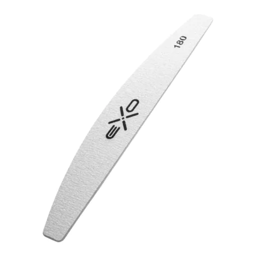 Exo-hiomapaperi 180 grit puolikuun muotoiseen metalliviilaan, 10 kpl