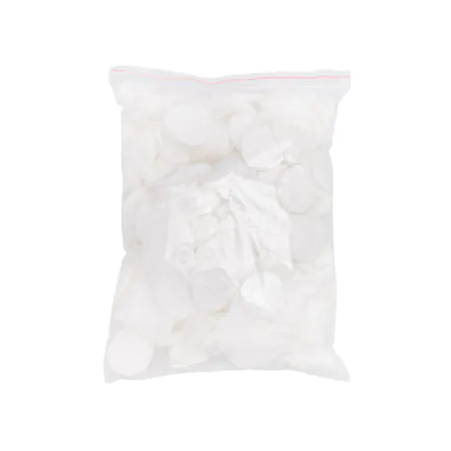 Pyöreät puuvillaiset kosmetiikkatyynyt 250 g, n.600 kpl