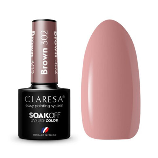 CLARESA BROWN 302 hybridilakka, 5 ml