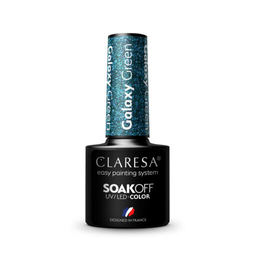 CLARESA GALAXY GREEN hybridilakka, 5 ml