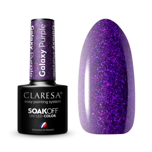 CLARESA GALAXY PURPLE hybridilakka, 5 ml