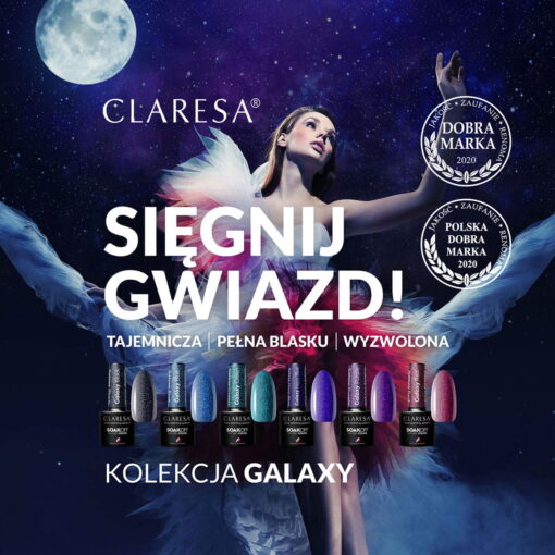 CLARESA GALAXY RED hybridilakka, 5 ml